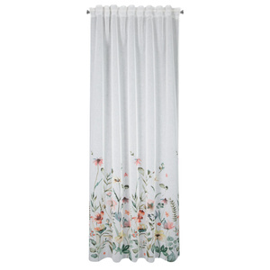 Curtain 140 x 270 Decorative Dolly White+Green