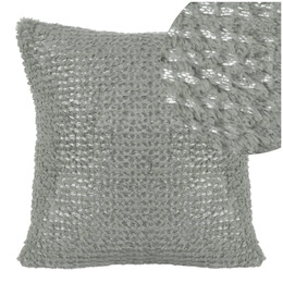 Design91 Havana 40 x 40 Fur Pillowcase Ash