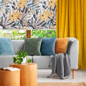 Decorative Velvet Octavia C.Blue pillowcase 40 x 40