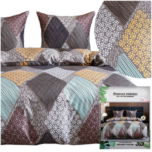 Bedding 200 x 220 3pc Satin Maria 3107