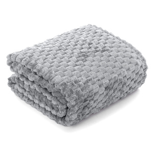 Blanket 200 x 220 Microfiber Embossed Plush Ala 3D Slices 08