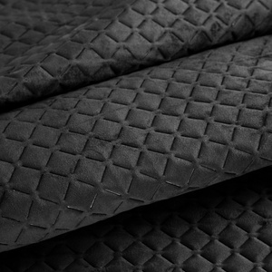 Quilted Velvet Bedspread Dimon Black 220 x 240