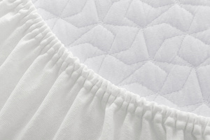 Jersey sheet with elastic Tyrs 014 White 180x200