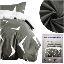 Bedding 160 x 200 3pc Satin Cotton Dalia 07