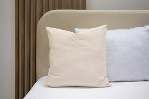 Cotton pillowcase 45 x 45 Uniform Ola Beige Beige