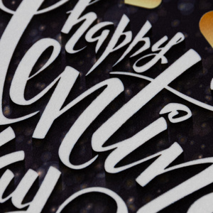 Pillowcase 40 x 40 Decorative Heart Velvet 01