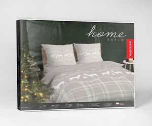 Bedding 160 x 200 3pc Asti Satin Cotton 5813A