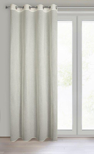 Curtain 140 x 250 Decorative Darla Natur Splits