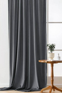 Curtain 140 x 270 Velvet Tunnel Tape Giorgia 10