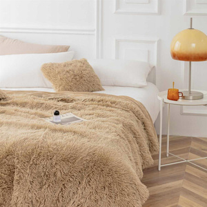 Blanket 70 x 150 Italian Fur Yeti Beige