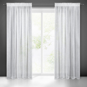 Decorative Curtain Ida on Tape 140 x 250 White