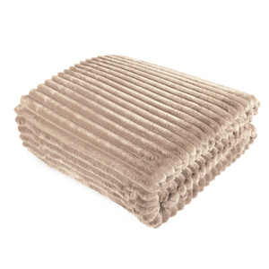 Blanket 200 x 220 Microfiber Plush Cadence Stripes 04