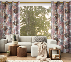 Curtain 140 x 250 Decorative Corfu Pude Splits