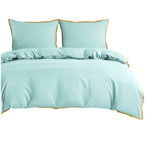 Bedding 200 x 220 3pcs Smooth with Lace Brandon 07