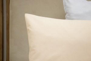 Cotton pillowcase 50 x 80 Uniform Ola Beige Beige