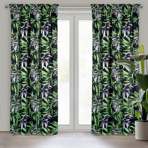 Pierre Cardin Zoja Velvet Curtain 140 x 270 Green