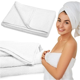 Hotel Towel 50 x 100 Aqua 01 500 g/m2 White