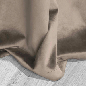 Curtain 140 x 250 Decorative Velvet Glossy C.Beige
