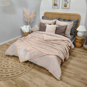 Blanket 160 x 200 Acrylic Solid Warm Yasemin 06