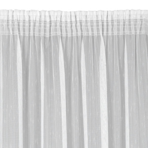 Decorative Curtain Pilar 350 x 270 Tape White