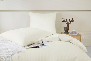 Pillowcase 50 x 70 Cotton Adamash Ecru