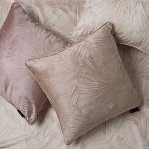 Goja Velvet Pillowcase 40 x 40 Silver 40 x 40 Grey