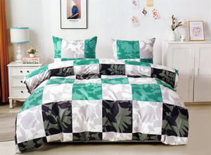 Bedding 200 x 220 3pc Satin Cotton No. A1592