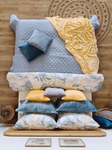 Bedding 140 x 200 2pcs Satin Maria 3049