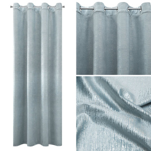 Curtain 140 x 250 Ready Decorative Mabel Blue