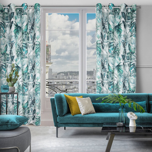 Ready-made Curtain Adeline Slider 140 x 250 B+Green