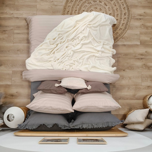 Blanket 200 x 220 Acrylic Solid Warm Yasemin 08