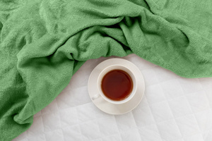 Blanket 160 x 200 Microfiber Solid Juana 07