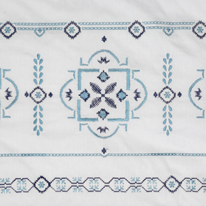 Bedding 220 x 200 3pc Embroidered Cotton HAFT 9B