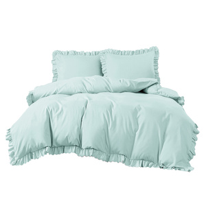 Bedding set 160 x 200 3 pieces with Ruffle Jowita 11