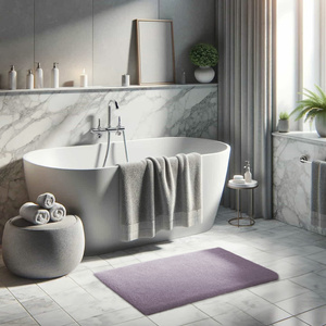 Rug 50 x 70 Soft Plush Fur Rabbit 112