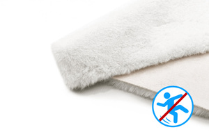 Rug 40 x 60 Soft Plush Fur Rabbit 113