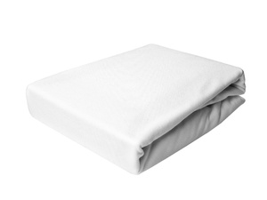 Jersey sheet with elastic Tyrs 014 White 180x200