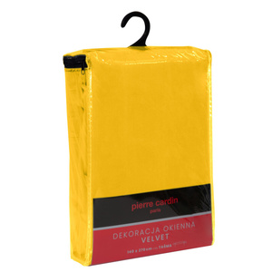 Curtain 140 x 270 Decorative Pierre Cardin Sibel Mustard