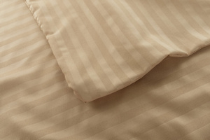 Bedding 160 x 200 3pc Satin Stripes Leon 02