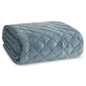 Quilt 170 x 210 Quilted Velvet Blink3 No+Silver