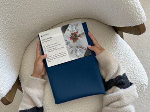 Tablecloth 140x240 Stain-resistant Surbo Navy Blue