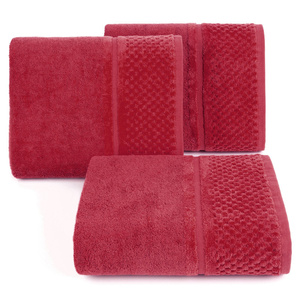 Ibiza Bath Towel (09) 30 x 50 Red