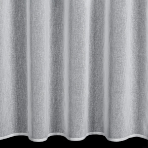 Decorative Curtain Ines 140 x 270 Tape White