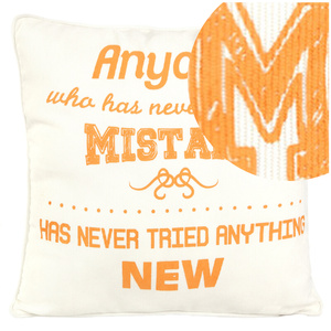 Luis Decorative Pillowcase 40 x 40 x 8 White