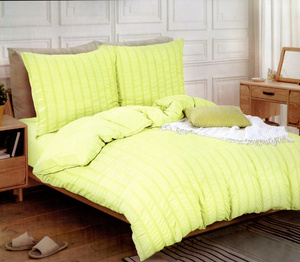 Bedding 200 x 220 4pc Single Striped Bark Clea 06