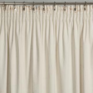 Curtain 140 x 270 Velvet Tape Dori Cream