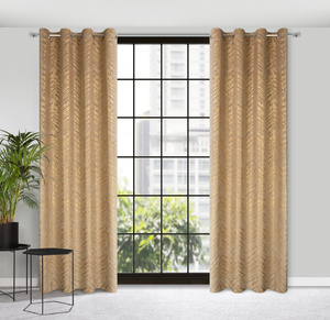 Curtain 140 x 250 Decorative Velvet Sara C.Be+Gold