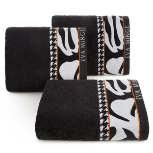 Eva Minge Eva6 Bath Towel 70 x 140 Black