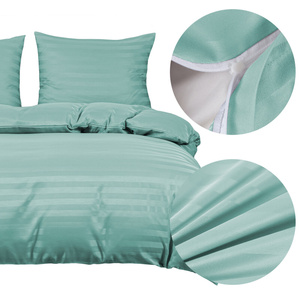 Bedding 220 x 200 3pcs Satin Striped Ramiro 10