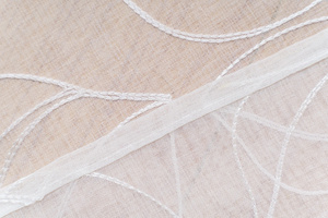 Decorative Curtain 300 x 250 Cruz Tape Voile 01